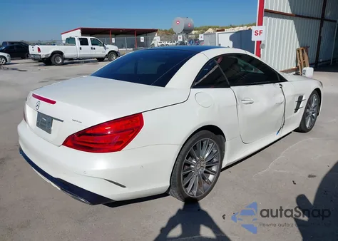2017 Mercedes-Benz Sl 450 z USA, uszkodzony, nr VIN WDDJK6GA3HF044203